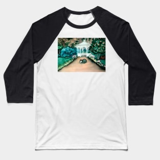 Gazebo Tuxedo Cat Baseball T-Shirt